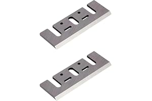 Huutnhs N556874 N424768 82mm HSS Planer Blades Replacement for DeWalt DCP580 DCP580B18v / 20V XR Cordless Hand Planer New Com