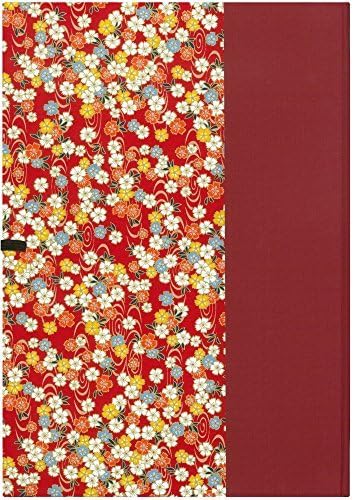 Half Yuzen paper red paper clip No.2 (japan import)