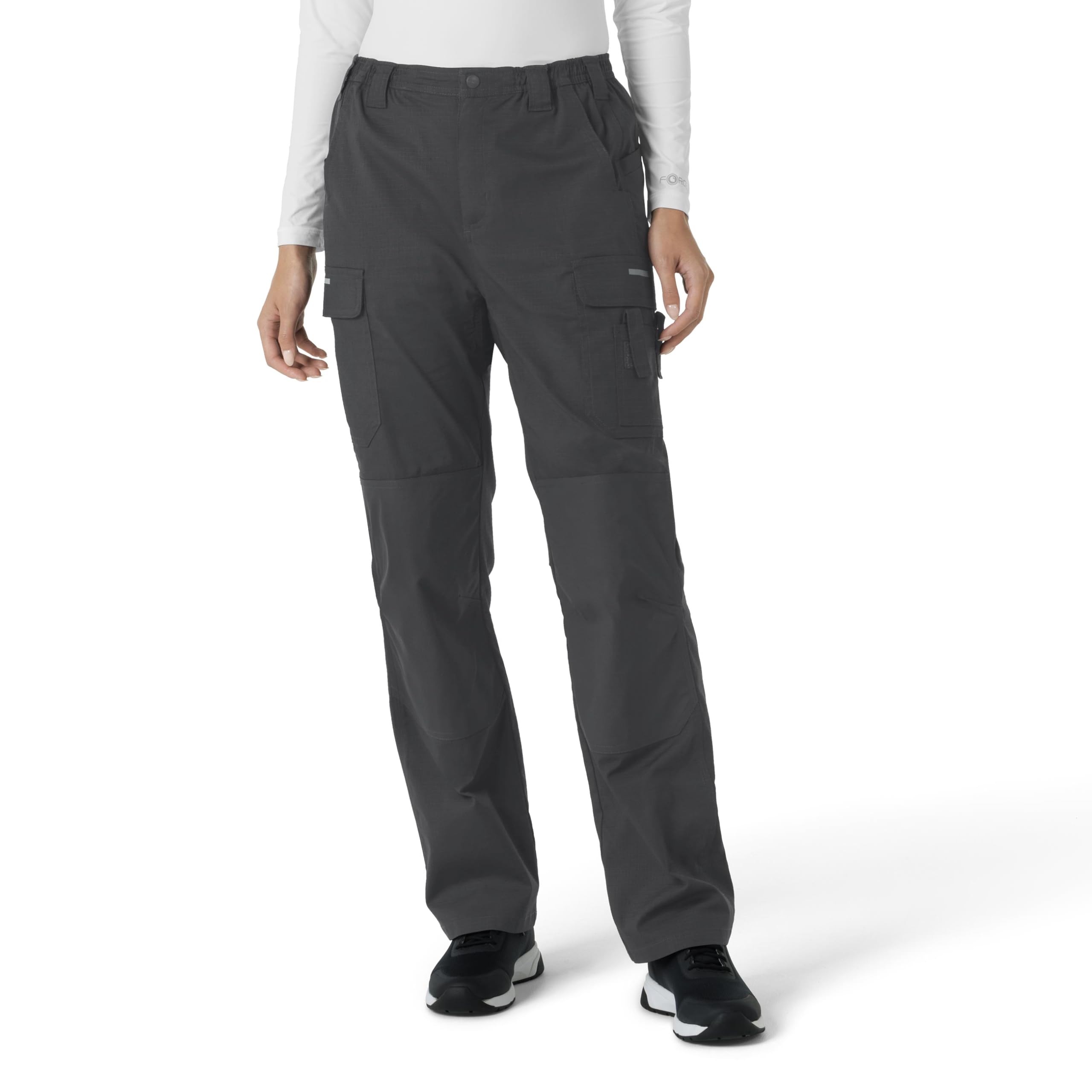 Carhartt Rugged Flex RSCU Women’s Ripstop Cargo Pants, Pewter, XS