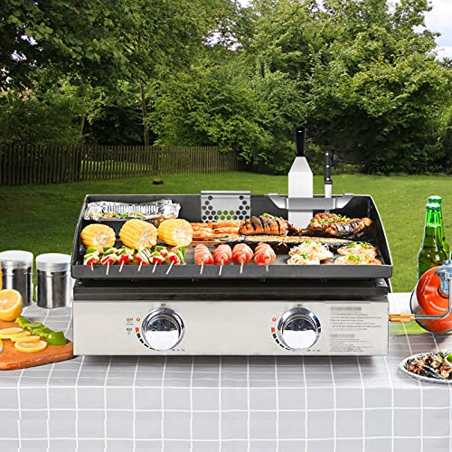 Begatter Grease Gate Spatula Holder Combo, Food Mesh Screen Blocks Food