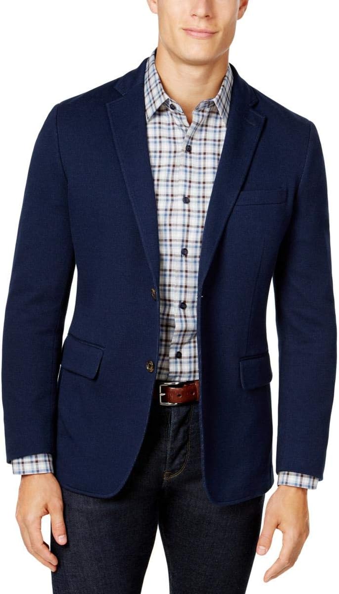 Tasso Elba Men's Classic-Fit Stretch Knit Blazer