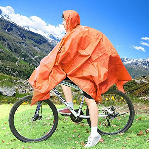 BeGrit Rain Suits Poncho Waterproof Raincoat Multifunctional Backpack Camping Tent Rain Cover for Outdoor Hiking - Thumbnail 7