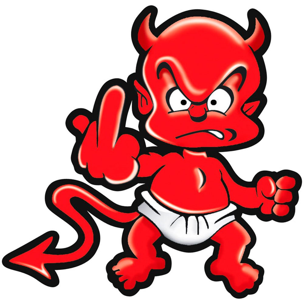 Avisa Sticker Devil Finger - 11x11cm