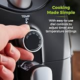 Tower T17021 4.3L Air Fryer, Rapid Air Circulation, 1500W, Black view 8