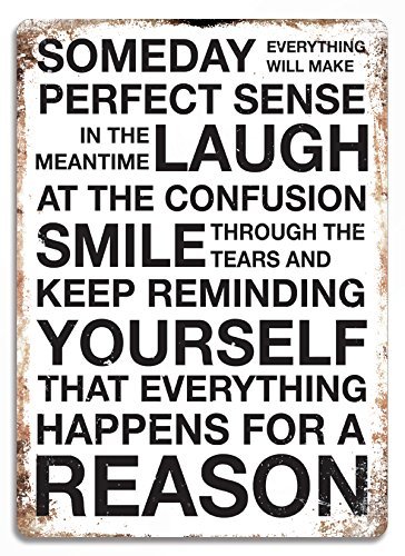 Cirrus Metal Wall Plaque Text/Speech "Someday” White