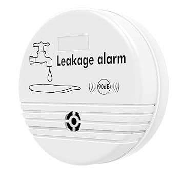 YSZDM Detector de Fugas de Agua, Sensor de Fuga de Agua del hogar Sistema de monitoreo ...