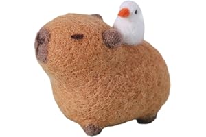 YUNLEI Sewing Supplies,Needle Felting Set Capybara Felting Starter Kits with Poke Needle and Instructions Needle Felting Supplies Craft,Craft Organizers and Storage