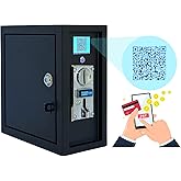 Sintron ST-004 110V LCD Coin &amp; Mobile Contactless Payment - Apple Pay Google Pay Paypal Venmo Cash App Operated Timer Control Power Box for Massage Chairs, Shoe Polisher, Washing Machine, Dryer