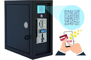 Sintron ST-004 110V Operated Timer Control Power Box – LCD Coin & Mobile Payment for Apple Pay, Google Pay, PayPal, Venmo, Ca