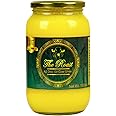 The Roast Ghee Butter Organic Grass Fed A2 Cow Ghee | Ancient Bilona Ghee A2 Organic | Pure Clarified Butter - Ghee Oil - Cow Desi Ghee | Healthy Fats | Ghee 1 litre Glass Jar