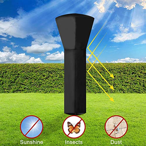 U/R Patio Heater Cover with Zipper 420D, Outdoor Heater Covers