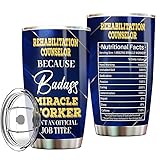 MONIZILUCKY Rehabilitation Counselor Tumbler