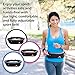 Running Belt - iPhone X 6 7 8 Plus & Samsung Phone Pouch for Runners | Best Women Men Kids Reflective Waist Pocket Belt Gear for Fitness Gym Hiking Workout + Bandana Sports Scarf by ROCCA (Black)