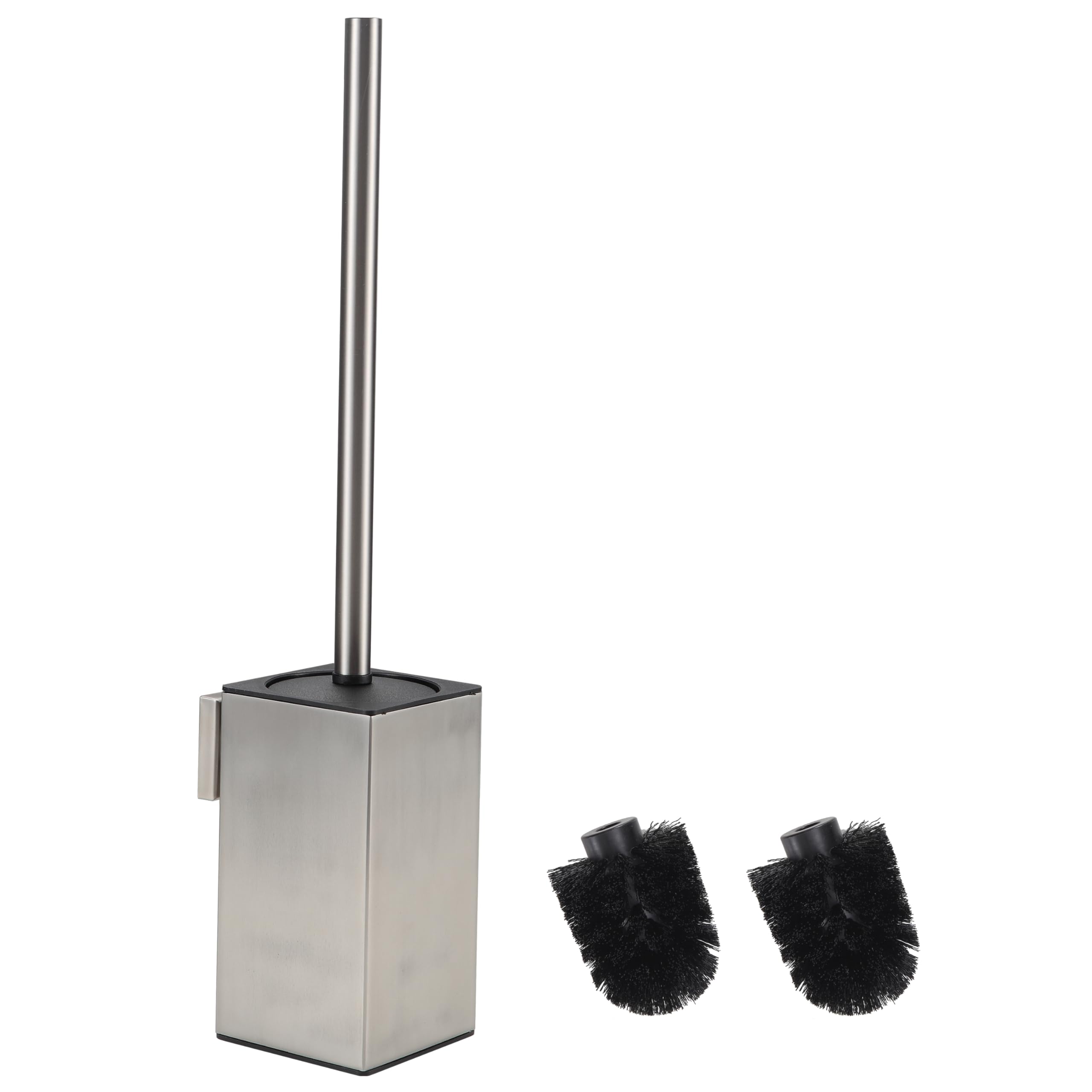 BGL 304 Stainless Steel Wall-Mounted Square Toilet Brush Holder Brush Nickel