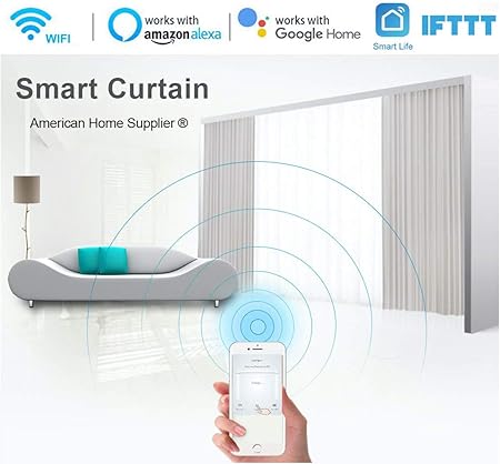 smart curtain rods alexa