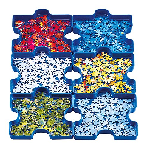 Ravensburger Puzzle Sort & Go - 6 stapelbare Puzzle-Sortierschalen zum einfachen Sortieren und Aufbewahren von Puzzleteilen, Ideales Zubehör für Puzzler – Bild 3