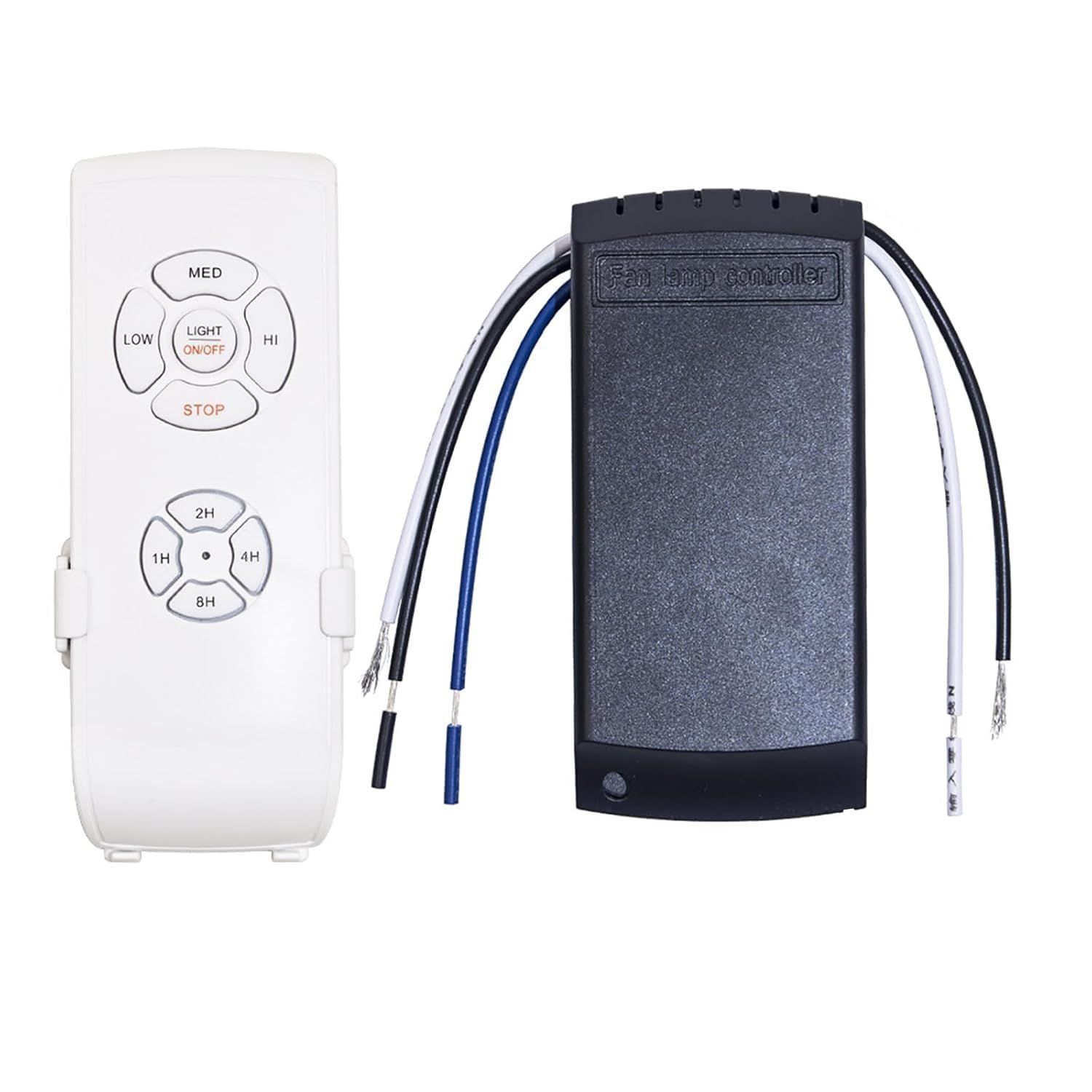 Smart Ceiling Fan Remote Ceiling Fan Light Switches Wireless Remote Switch with Timer Speed Function for Home Office Hotel Club Restaurant Display Hall
