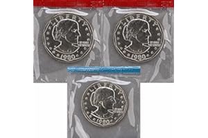 1980 Various Mint Marks P D & S Susan B. Anthony SBA Gem UNC BU Dollars Original Mint Cello Collection Uncirculated