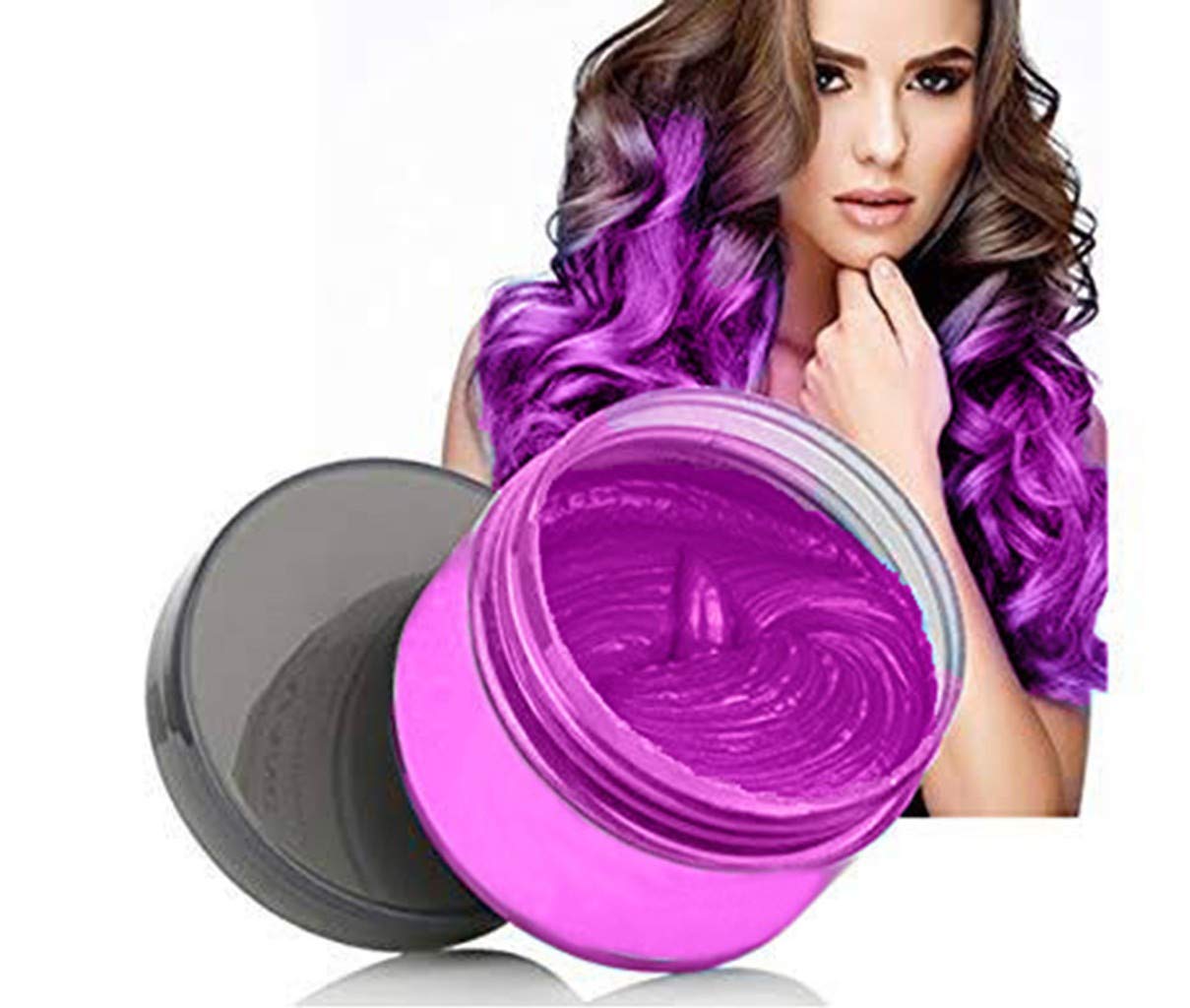Buy Shopy Unlimited Temporary Hair Fashion Styling Hair Wax Purple