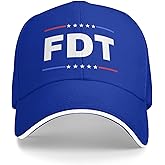RDATWBE FDT Hat Anti-47 Baseball Cap Trucker Cap for Men Women Blue