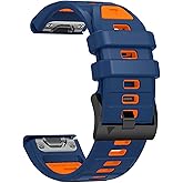 BEFIA 22mm Watch Band for Garmin fenix 8 47mm 5 6 fenix 7 sapphire solar band Quick Fit 22 Watch Bands for Garmin Watch Forerunner 965 955 epix gen 2 47mm Strap Comfort for Men Women