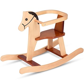 wooden rocking horse for baby online india