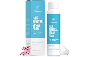 MEOLY Hair Removal Spray Foam for Women: Sensitive Skin Hair Removal Cream for Men Women - Hair Remover for Bikini and Pubic Area and Intimate Areas - Legs and Body Depilatory Cream - Best for Private Area