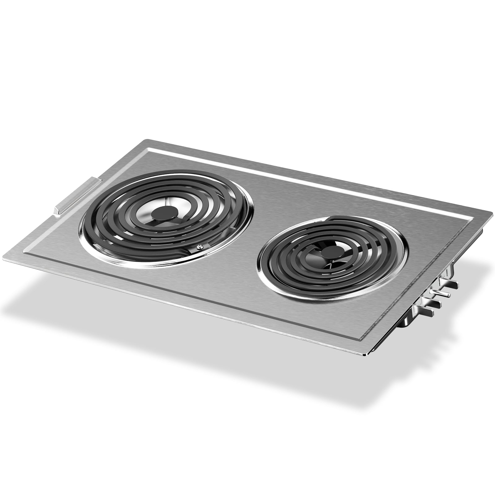 Photo 1 of Upgraded JEA7000ADSA Coil Element Cartridge Compatible with Jenn Air Cooktop Replacement Parts, Burner Electric Cartridge With Drip Pans For Whirlpool Electric Burner Cartridge JEA7000ADS