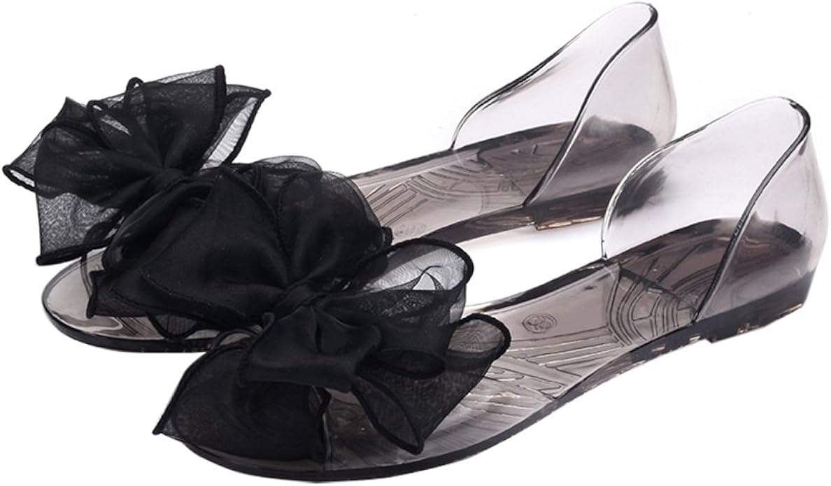 80's lace up jelly sandals