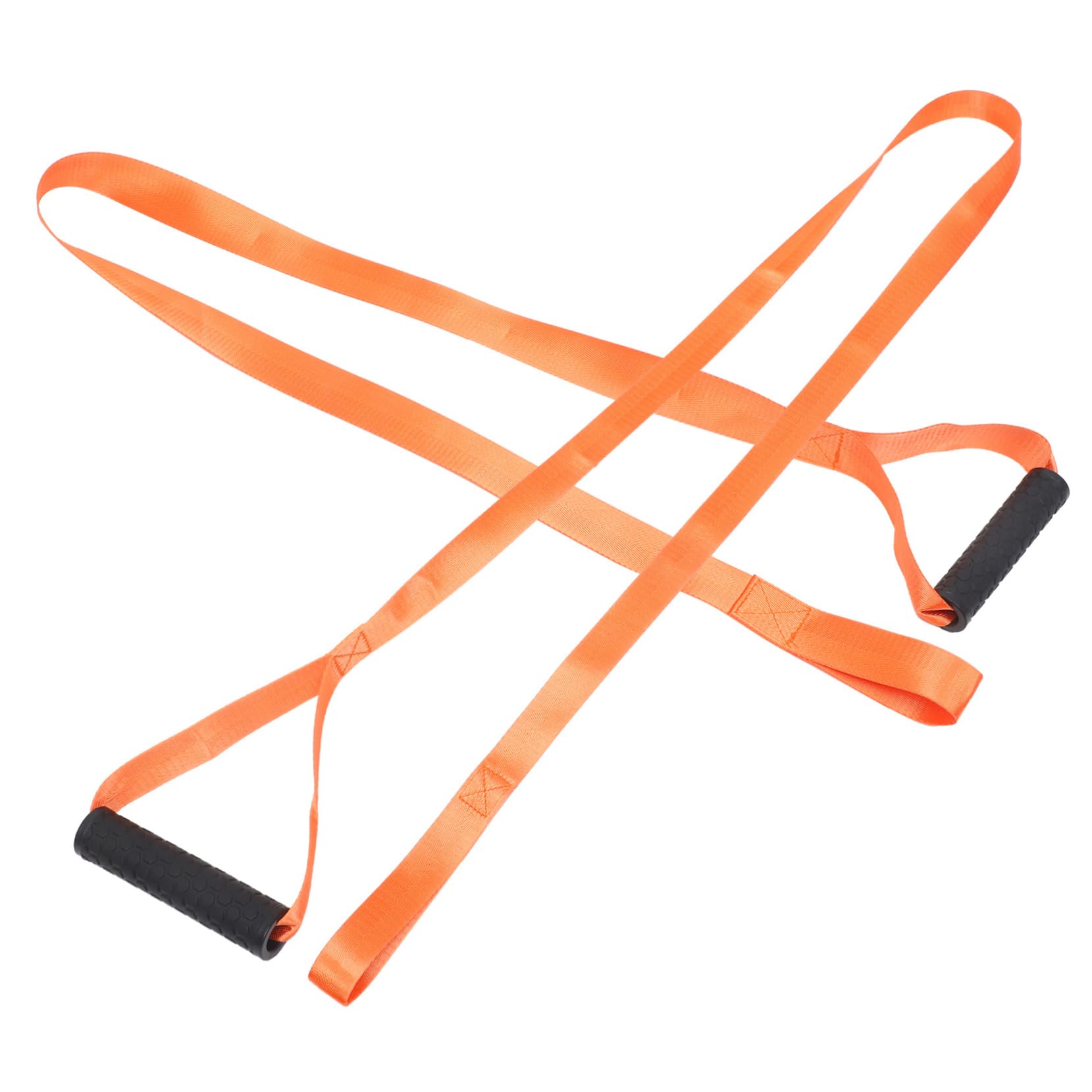 BRIGHTFUFU 2 Pcs Heavy Duty Deer Dragging Rope Outdoor Hunting Strap with Comfortable Handle for Easy Deer Transport and Game Carrying and Deer Carrier Accessory