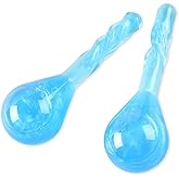 Facial Ice Globes, Cryo Cooling Balls with Anti-Slip Handle for Face, Eyes & Neck, Relaxing Beauty Massage Tool for Soothing and Refreshing Skincare Routine, Quicksand Blue