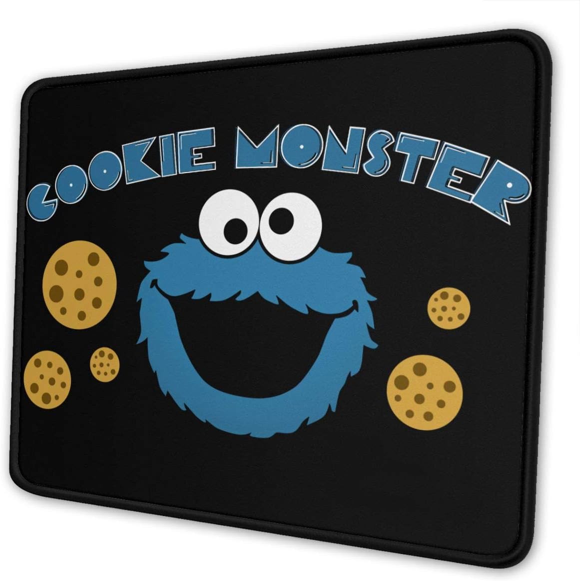 Monsters Who Love Cookies Mouse Pad Customized Mousepad Non-Slip Rubber Base Mouse Pads for Computers Laptop Office Mouse Pad for Kids