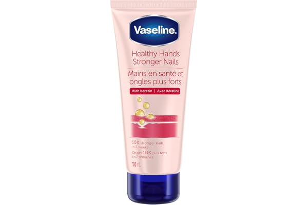 Vaseline Intensive Care Hand Lotion hands and nails treatment Healthy Hands Stronger Nails hand cream enriched with Keratin 1