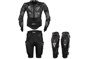 HEROBIKER Motorcycle Body Armor Motocross Armour Motorcycle Jackets Gears Pants protective Motocycle Knee Pad