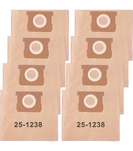 Amazon.com: *PORTER CABLE 78114 WET/DRY VAC FILTER BAG 5GAL 2PLY