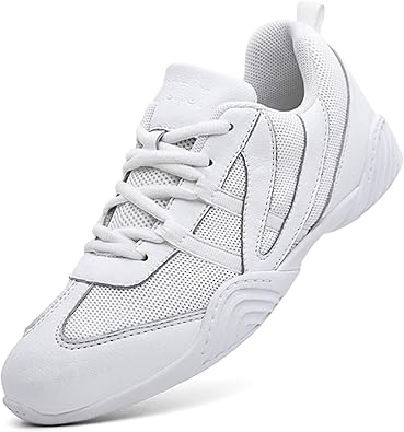 girls white cheer shoes