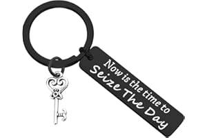 TIIMG Inspired Gift Now Is The Time To Seize The Day Musical Theatre Keychain Broadway Musical Gift