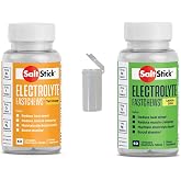 SaltStick FASTCHEWS&reg; Variety 2-Pack - 60 Count Bottles of Tart Orange &amp; Zesty Lemon-Lime with Free Race Ready Tube