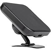 Peak Design Mobile Charging Car Mount, Black, Qi2 Charging, Mounts to Dash or Console, Connects to Peak Design Mobile Cases, MagSafe Compatible, for iPhone, Samsung and Google Pixel Phones