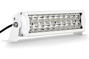 Marine Light Bar, BIGLION.X Marine Lights for Boats 12 inch Marine Led Light Bar 100W 16000LM Double Row Spot&Flood Ｍarine Li