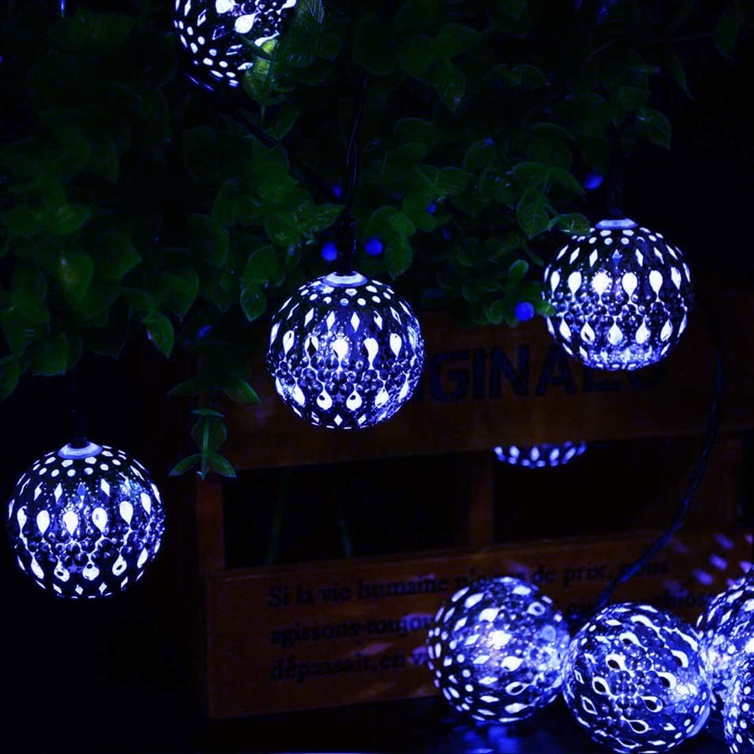 indoor moroccan string lights