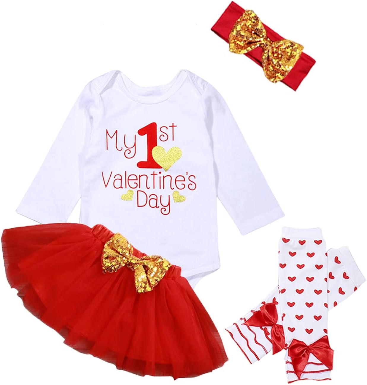 valentine's day outfit baby girl