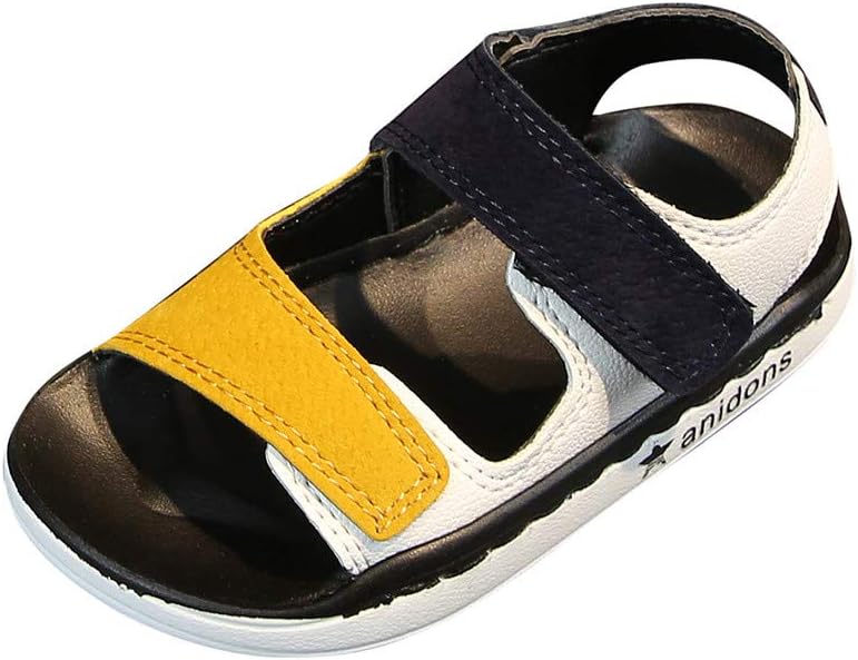 LNGRY Baby Shoes,Toddler Infant Kids Girls Boys Unisex Simple Soft Sole Beach Sport First Walker Crib Shoes Sandals