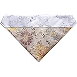 打ち敷き 夏用 （仏壇 三角 打敷 内敷き）打敷 高級 上正絹紗 唐花