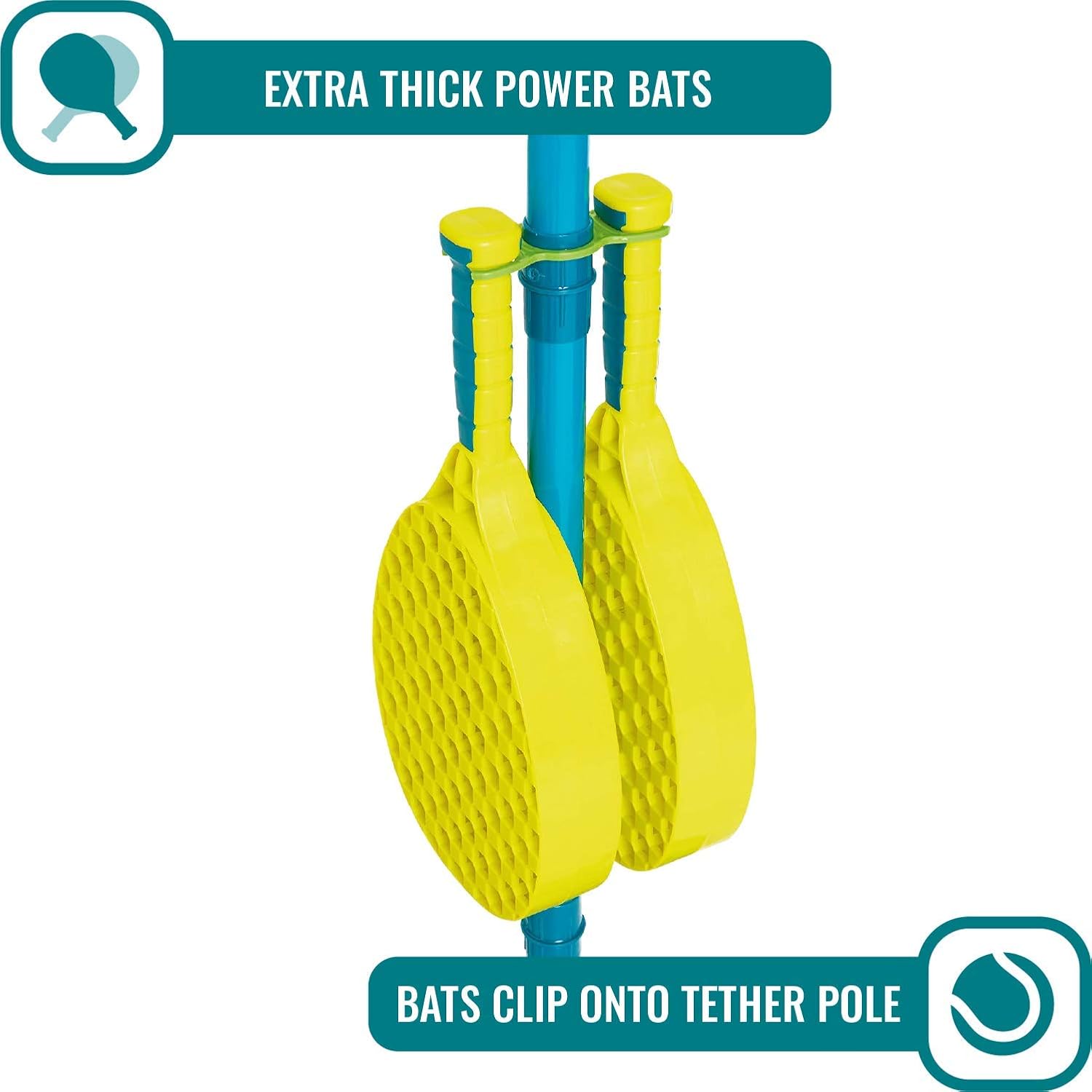PRO Swingball – All Surface Portable Tether Tennis Set – Ages 6+ : Sports & Outdoors