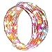 easyDecor RGB Color Changing String lights, Copper Wire 100 LED Multi-Color 33ft Decorative Christmas Fairy Starry Rope light for Party, Bedroom Decor, Indoor Decorations, Patio, Garden