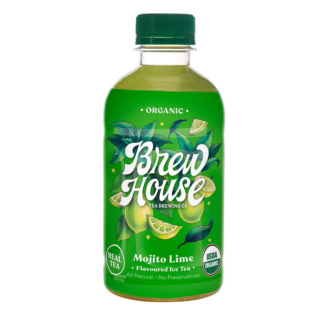 BrewHouse Tea Brewing Co. Naturally Brewed Organic Ice Tea Mojito