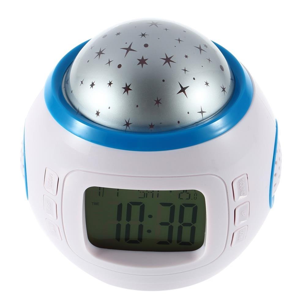 L&Z Multi-FuncióN Reloj Despertador Brillante Cielo Estrella Niños ...