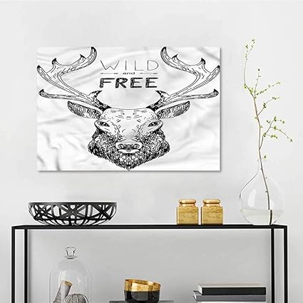 Amazon Com One1love Adventure Diy Oil Painting Artsy Deer Wild