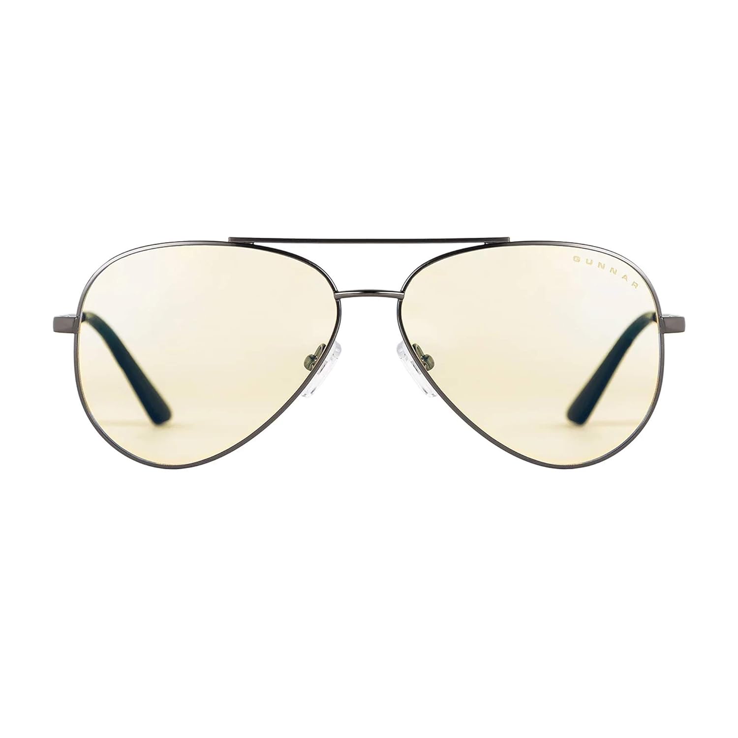 Gaming Glasses | Blue Light Blocking Glasses | Maverick/Gunmetal by Gunnar| 35% Blue Light Protection, 100% UV Light, Anti-Reflective To Protect & Reduce Eye Strain & Dryness